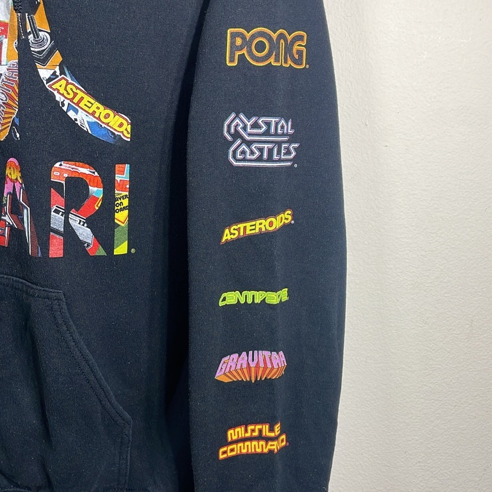 (N)‎ Atari Hoodie Sweater Pullover Size Small Black Promo Men's
Pullover - Picture 4 of 11